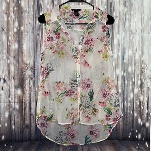 H&M Floral Tank Top